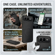 Carbon fibber Texture SiliconCase GP9 / 9Pro | Magnetic Silicone Case Compatible For Google Pixel 9 / Pixel 9 Pro | Matte Carbon Fiber Texture Leather Back Cover | Shockproof Slim TPU Anti-Scratch Case Shockproof Soft TPU Slim Protective Anti &ndash; Black | iCare