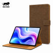 Flip Cover for Realme Pad 2 11.5 Inch | Premium PU Leather Folio Case | Multi-Angle Smart Stand | Card Storage Slots &ndash; Brown | iCare