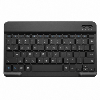 10 Inch Wireless Bluetooth Keyboard Compatible for Android, Windows &amp; iOS | Ultra-Thin Portable Keyboard with Silent Typing, Rechargeable Battery &amp; Backlit Keys | iCare