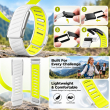 SportFlex WHOOP 5.0 Silicone Replacement Band | Soft-Touch Waterproof &amp; Sweatproof Sport Strap | Flexible Secure Wristband for Workouts, Running, Fitness | Men &amp; Women| iCare