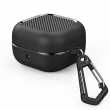 Samsung Galaxy Buds 4 &amp; Buds 4 Pro (2026) Carbon Fiber Black Shockproof Case with Keychain Anti-Scratch Drop Protection Cover | iCare