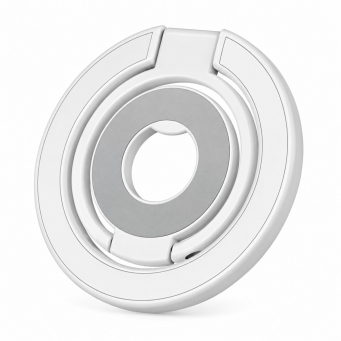 MagSafe Metal Ring 3-in-1 Dual Magnet Phone Holder | Magnetic Finger Grip, Kickstand &amp; Mobile Stand | MagSafe Essentials | iCare