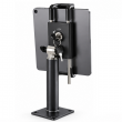 Tablet Stand with Lock &amp; Key | Secure Desktop Tablet Holder | 2-End Protection Metal Stand | Anti-Theft Kiosk &amp; POS Counter Stand | Tablet Stand &amp; Holder | iCare