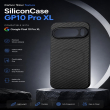 Carbon fibber Texture SiliconCase GP10 Pro Xl | Google Pixel 10 Pro XL MagSafe Carbon Fiber Case By iCare Anti-Scratch Shockproof Slim Protective Cover with Lens Guard &ndash; Black | iCare