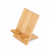Bamboo Mobile Stand Landscape 2-Way Universal Wooden Phone Holder | iCare