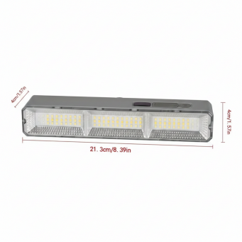 Portable Rechargeable LED Light 20cm/30cm/40cm | 2400mAh Cordless Camping Light &ndash; 20 Cm | iCare