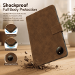 Redmi Pad SE 4G 8.7 Inch Smart Flip Cover Case | Auto Sleep/Wake | Multi-Angle Stand | Shockproof TPU Back | Full Body Protection | Lightweight Premium Folio Cover &ndash; Redmi Pad SE 4G Brown | iCare