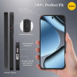 Magnetic PU Leather Protective Case for Google Pixel 11 Pro, Carbon Fiber Texture Back Cover, Compatible with MagSafe, Shockproof All-Round Protection