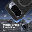 Magnetic PU Leather Protective Case for Google Pixel 11 Pro, Carbon Fiber Texture Back Cover, Compatible with MagSafe, Shockproof All-Round Protection