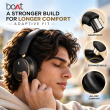 boAt Rockerz Plus 440 Wireless Over-Ear Headphones with Dual Drivers (40mm + 20mm) | 80 Hours Playback | 40ms BEAST Mode | ENx Technology | Bluetooth v6.0 | IPX4 Water &amp; Sweat Resistance | ASAP Charge | iCare