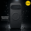 Carbon fibber Texture SiliconCase GP10 Pro Xl | Google Pixel 10 Pro XL MagSafe Carbon Fiber Case By iCare Anti-Scratch Shockproof Slim Protective Cover with Lens Guard &ndash; Black | iCare
