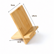 Bamboo Mobile Stand Landscape 2-Way Universal Wooden Phone Holder | iCare