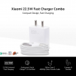 Charger &amp; Adapter | Xiaomi 22.5W Fast Charger Combo with Qualcomm Quick Charge 3.0, 480 MB/s Transfer Rate (White)