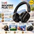 boAt Rockerz Plus 440 Wireless Over-Ear Headphones with Dual Drivers (40mm + 20mm) | 80 Hours Playback | 40ms BEAST Mode | ENx Technology | Bluetooth v6.0 | IPX4 Water &amp; Sweat Resistance | ASAP Charge | iCare