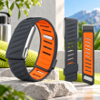 SportFlex WHOOP 5.0 Silicone Replacement Band | Soft-Touch Waterproof &amp; Sweatproof Sport Strap | Flexible Secure Wristband for Workouts, Running, Fitness | Men &amp; Women| iCare