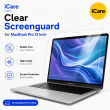MacBook Pro 13 Inch A2338, A2251, A2281, A2159, A1989, A1706, A1708 Clear Screen Guard &ndash; 2019 A2159 | iCare
