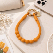 Silicone Necklace Phone Lanyard | Universal Smartphone Holder Strap | Soft Adjustable Anti-Drop Neck Cord, Ring Grip &amp; Hands-Free Phone Carrier | iCare