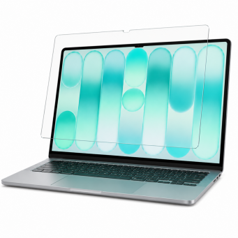 MacBook Pro 15 Inch A1707, A1990 Nano Glass Screen Protector Anti-Fingerprint | Bubble-Free Installation &ndash; 2018 A1990 | iCare