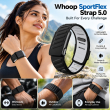 SportFlex WHOOP 5.0 Silicone Replacement Band | Soft-Touch Waterproof &amp; Sweatproof Sport Strap | Flexible Secure Wristband for Workouts, Running, Fitness | Men &amp; Women| iCare