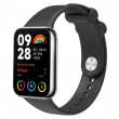 Xiaomi Redmi M8 Pro/M9 Pro Silicone Replacement Strap | Soft &amp; Adjustable Sport Wristband (Black) | iCare