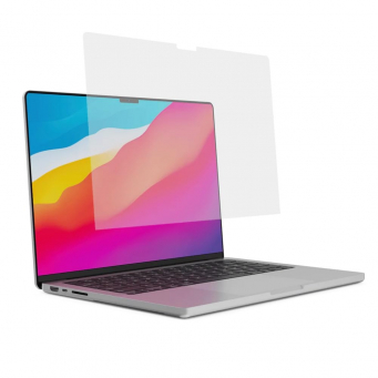 MacBook Pro A2918/ A2992 (M3) 14.2 Inch 2023 Clear Border Tempered Glass Screen Protector | iCare