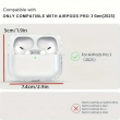 Apple AirPods Pro 3 (2025) By iCare Clear Shockproof TPU Case with Hook Transparent Scratch-Resistant Cover | iCare