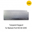 A2442 MacBook Pro 14.2 (2021) Keyboard Cover Skin Protector with Retina Display &amp; Touch ID, Premium Ultra Thin Soft and TPU Waterproof &amp; Dust-Proof &ndash; Clear | iCare