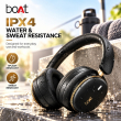boAt Rockerz Plus 440 Wireless Over-Ear Headphones with Dual Drivers (40mm + 20mm) | 80 Hours Playback | 40ms BEAST Mode | ENx Technology | Bluetooth v6.0 | IPX4 Water &amp; Sweat Resistance | ASAP Charge | iCare