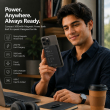 Magnetic Fast charging power bank 10000 mAh/5000 mAh &ndash; Black | Recci