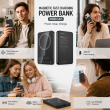 Magnetic Fast charging power bank 10000 mAh/5000 mAh &ndash; Black | Recci