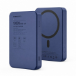 Magnetic Fast charging power bank 10000 mAh/5000 mAh &ndash; Blue | Recci