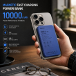 Magnetic Fast charging power bank 10000 mAh/5000 mAh &ndash; Blue | Recci