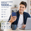 Magnetic Fast charging power bank 10000 mAh/5000 mAh &ndash; Blue | Recci