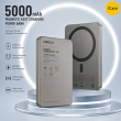 Magnetic Fast charging power bank 10000 mAh/5000 mAh &ndash; Titanium Grey | Recci