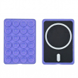 Magnetic Suction Cup Phone Mount For iPhone | MagSafe Compatible Phone Holder with Silicone Grip for Selfies, TikTok, Instagram &amp; Video Creators &ndash; Purple | iCare