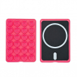 Magnetic Suction Cup Phone Mount For iPhone | MagSafe Compatible Phone Holder with Silicone Grip for Selfies, TikTok, Instagram &amp; Video Creators &ndash; Hot Pink | iCare