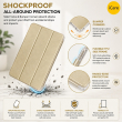 Glitter Sparkle Case for iPad 11th Gen (2025) | iPad 10th Gen (2022) 10.9-inch A16/A14 | Premium Shiny Protective Cover | Slim Shockproof Scratch-Resistant Case | iPad Mobile Accessories &ndash; iPad 11 A16 Gold | iCare