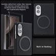 Samsung Galaxy Z Fold 8 Magnetic Case | Carbon Fiber Texture Shockproof Cover | MagSafe Wireless Charging Compatible | Premium Mobile Accessories &ndash; Black | iCare