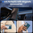 Samsung Galaxy Z Fold 8 Magnetic Case | Carbon Fiber Texture Shockproof Cover | MagSafe Wireless Charging Compatible | Premium Mobile Accessories &ndash; Blue | iCare