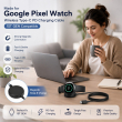 Google Pixel Watch 1st Gen Magnetic PD Charging Cable USB-C 100CM Black | iCare