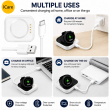 OnePlus Watch 3/2/2R Magnetic Charging Cable | USB Charging Dock with 100cm Cable | Fast &amp; Reliable Smartwatch Charger &ndash; White | iCare