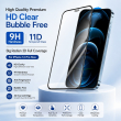 Tempered Glass For iPhone 12 Pro Max Screen Protector With Dustproof Earpiece Mesh. &ndash; Frame | iCare