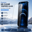 Tempered Glass For iPhone 12 Pro Max Screen Protector With Dustproof Earpiece Mesh. &ndash; Frameless | iCare