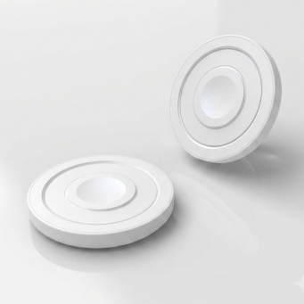 15W Magsafe wireless Charger | iCare Magnetic Wireless Charging Pad 15W With Desktop Stand Support for Smartphones, Watches &amp; Earbuds. &ndash; White | iCare