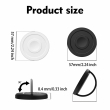 15W Magsafe wireless Charger | iCare Magnetic Wireless Charging Pad 15W With Desktop Stand Support for Smartphones, Watches &amp; Earbuds. &ndash; White | iCare