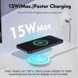 15W Magsafe wireless Charger | iCare Magnetic Wireless Charging Pad 15W With Desktop Stand Support for Smartphones, Watches &amp; Earbuds. &ndash; White | iCare