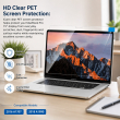 HD Clear PET Screen Protector for MacBook Pro 15" | 2016 A1707 | 2018 A1990 | Anti-Scratch Clear Laptop Screen Guard &amp; Display Protector | iCare