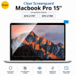 HD Clear PET Screen Protector for MacBook Pro 15" | 2016 A1707 | 2018 A1990 | Anti-Scratch Clear Laptop Screen Guard &amp; Display Protector | iCare