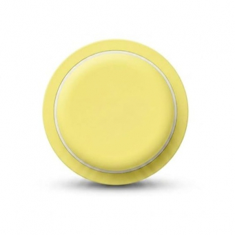 Universal MagSafe Magnetic Phone Grip &amp; Mobile Holder | 360&deg; Adjustable Ring Stand, Finger Holder &amp; Kickstand, Strong Magnetic Pop-Up Holder | Macrons Colors iCare-Yellow
