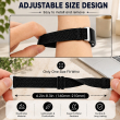 Fitbit Inspire 3 | Nylon Braided Elastic Sport Band | Soft Breathable Stretch Replacement Wristband,For Women &amp; Men, Comfortable Sports &amp; Daily Wear- Black | iCare